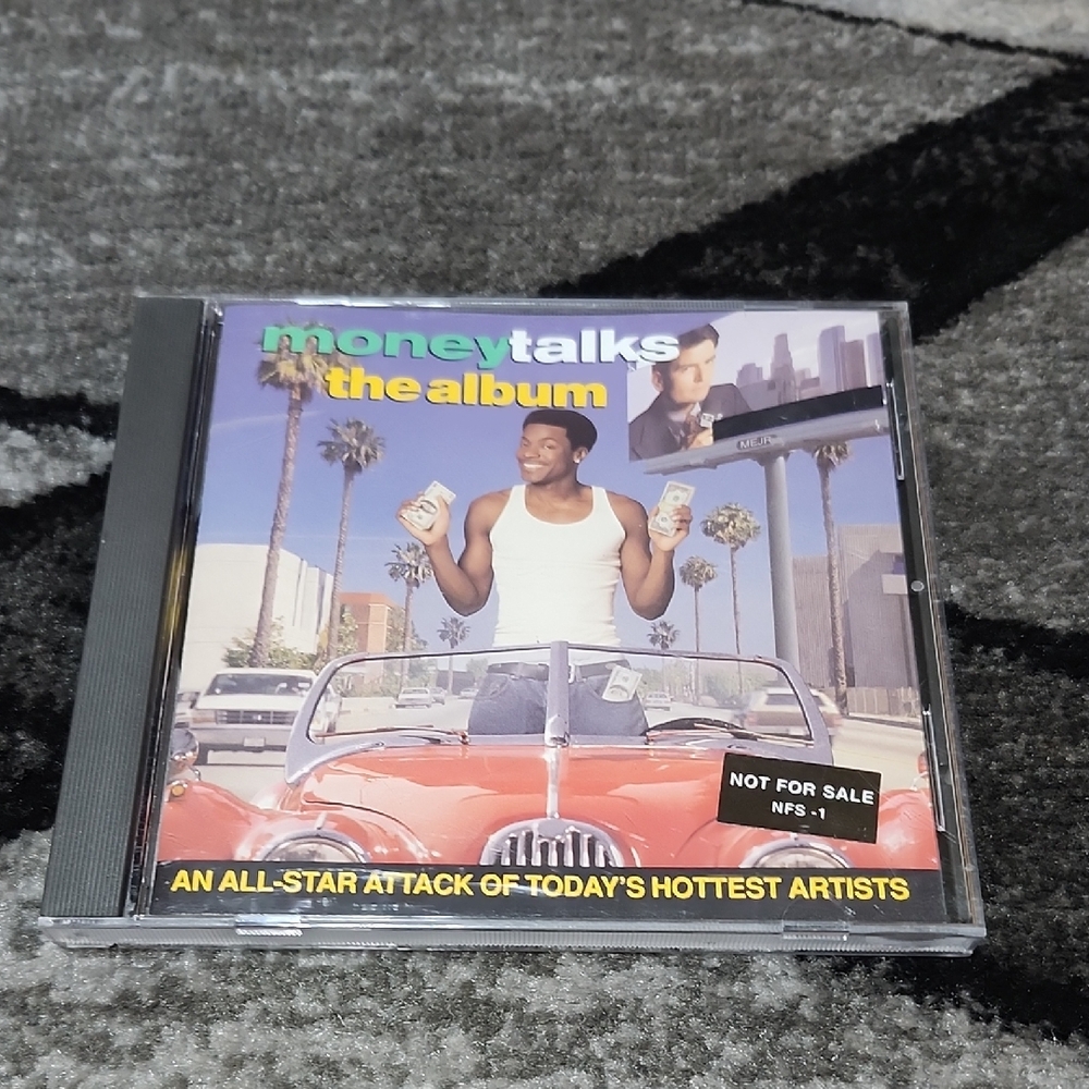 MONEY TALKS SOUNDTRACK ALBUM CD 1997 VARIOUS ARTISTS RAP-HIP-HOP-R&B